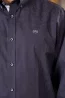 Chemise manches longues à pois bleu marine - Sir Seven