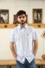 Chemise manches courtes bleu ciel rugby - Sir Seven