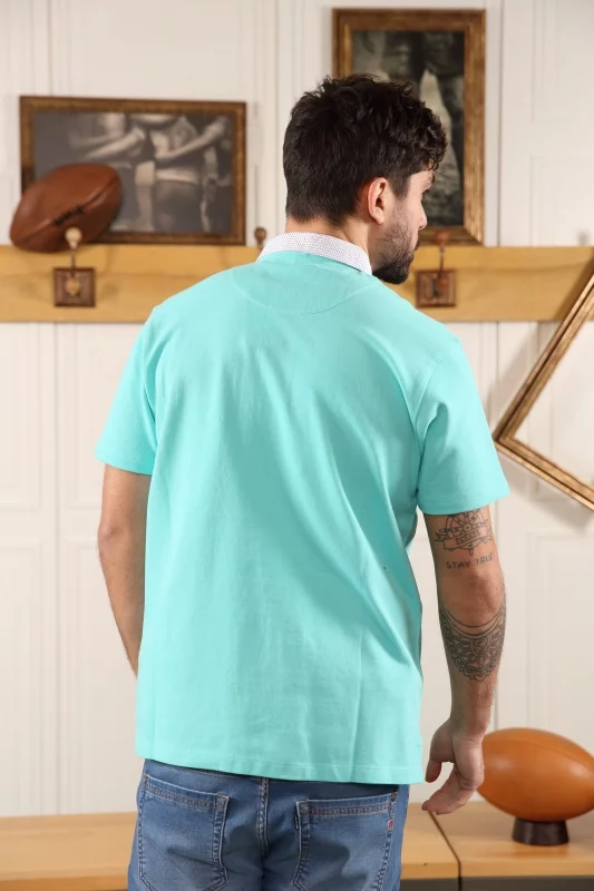 Polo Miami vert manches courtes - Sir Seven