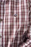 Chemise à carreaux rouge et détails bleu ciel Sir Seven