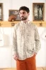 Chemise fluide à manches longues Sir Seven imprimés floraux