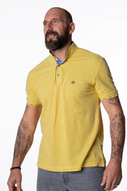 Polo jaune à manches courtes Homme - Sir Seven
