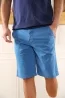 Short chino bleu coupe regular Homme - Sir Seven