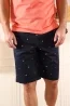 Short bleu marine imprimés floraux Homme - Sir Seven