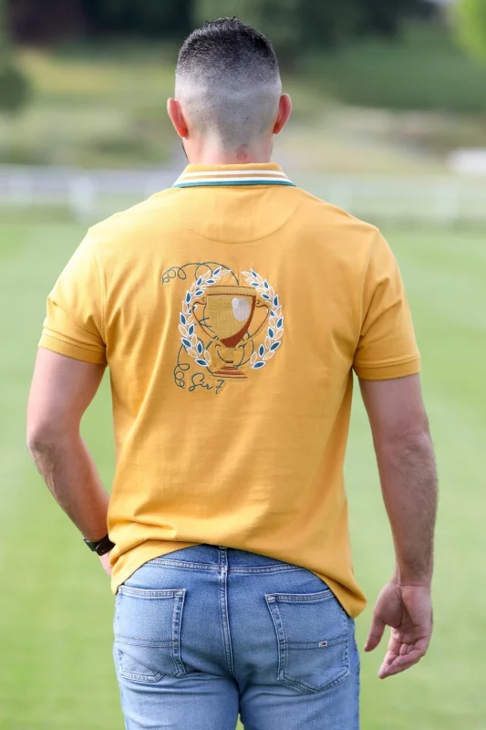 Polo Coupe du monde Rugby 2023 jaune