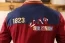 Polo homme manches longues bordeaux "1823" Rugby Wear
