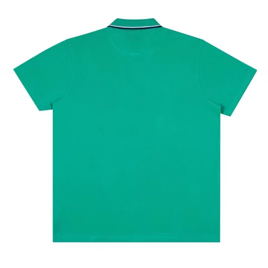 Polo de rugby manches courtes vert