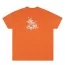 t-shirt homme orange