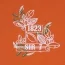 t-shirt homme orange