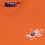 t-shirt homme orange